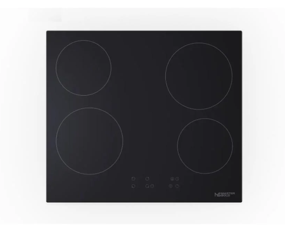 Master Gold Built-in Electric Hob, 4 Burners, Ceramic, 60cm