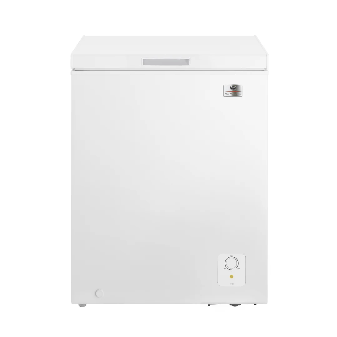 White Westinghouse Chest Freezer  95L 3.4 Cu Ft White