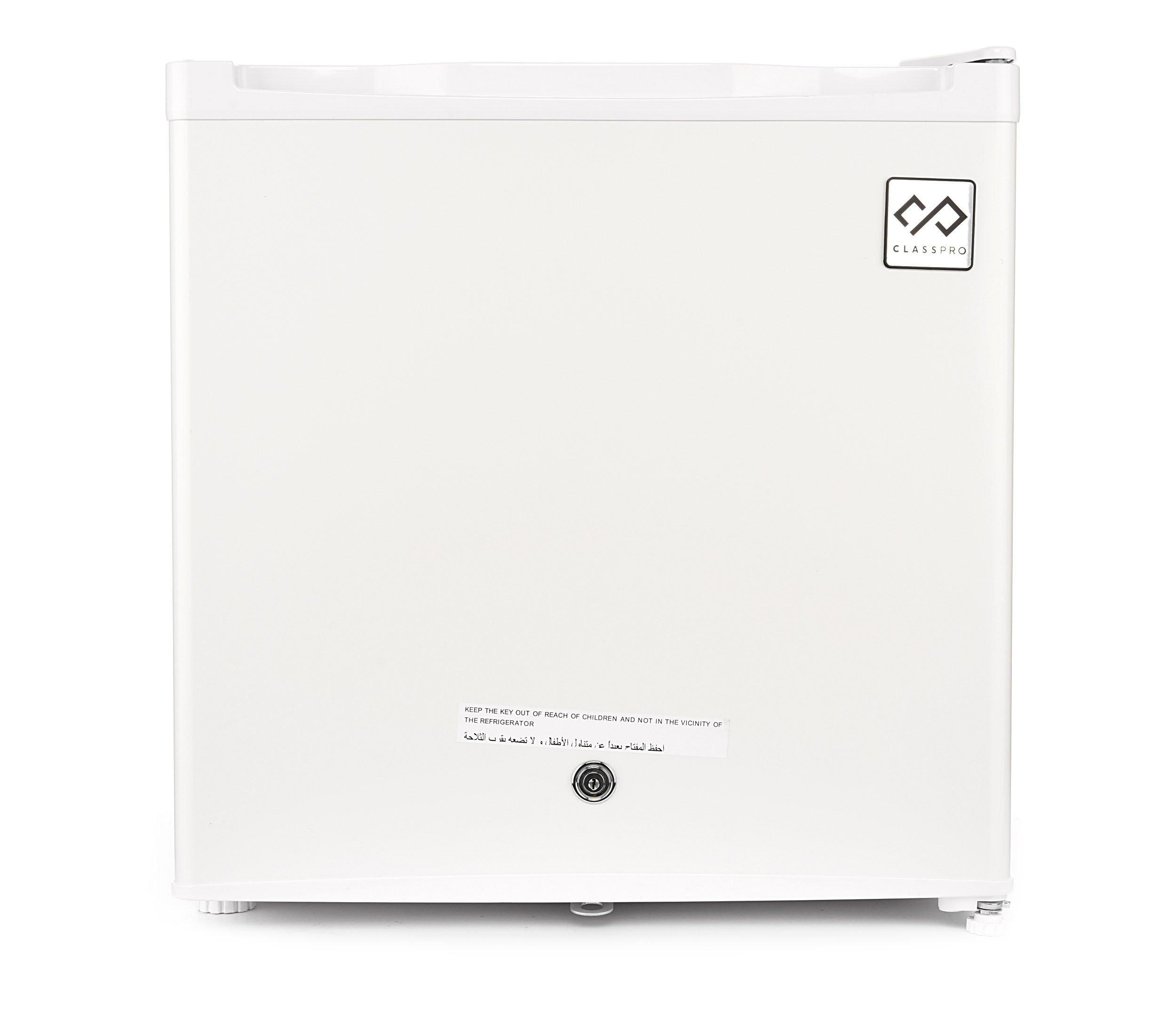 ClassPro Single Door Compact Refrigerator, 1.6 Cu.ft, White