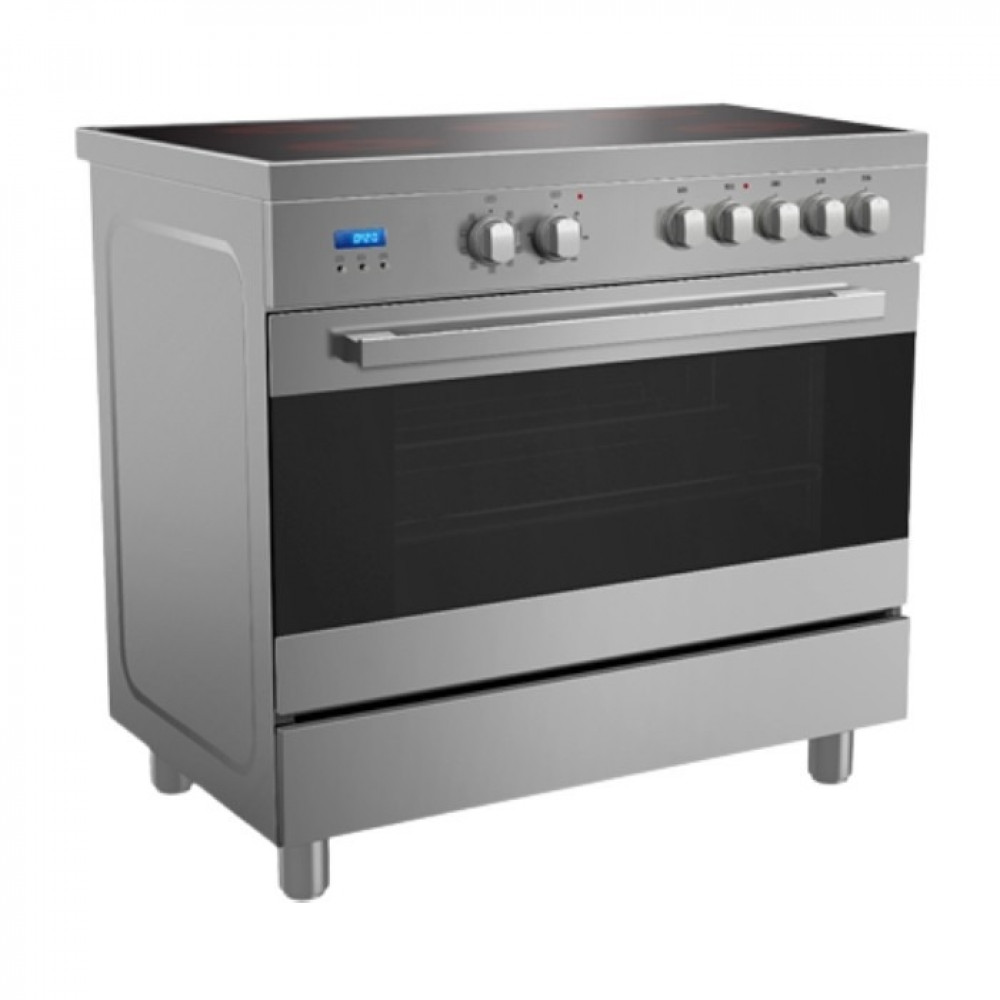 Midea electric oven, 5 ceramic burners, 60*90 cm, steel