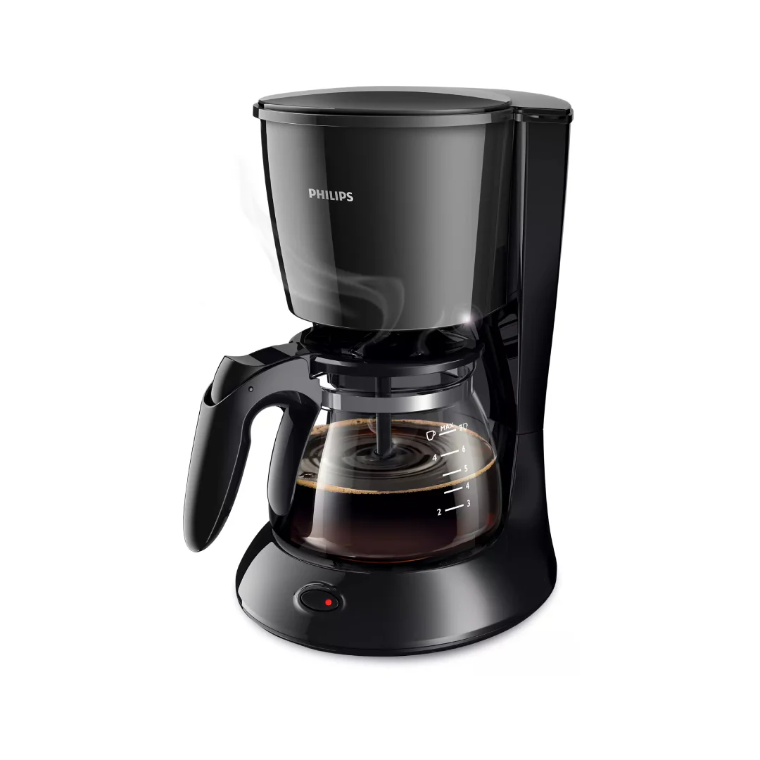 Philips Coffee Maker with Glass Jug 0.6L Black