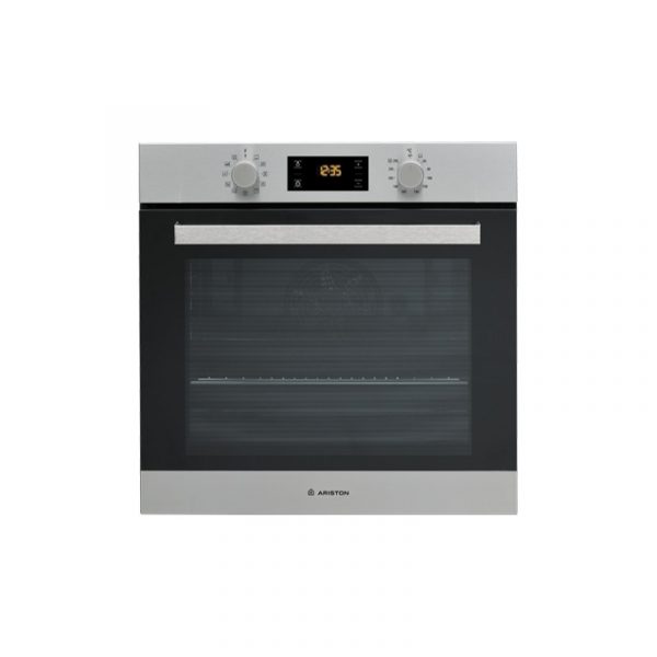 Ariston Built-In Electric Oven – 71 Liters – 8 Programs – Silver – 59.5×59.5×55.1 cm