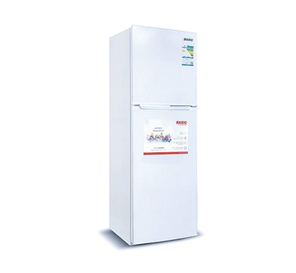 Basic 2-Door Refrigerator 9.2 cu ft, 261 L, White, Ice