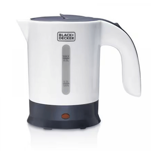 BLACK+DECKER Electric Kettle Cordless – 1 L – 650 W – White