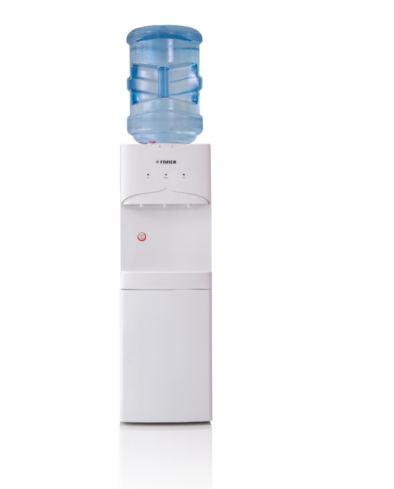 Fisher hot and cold water dispenser with 3 taps