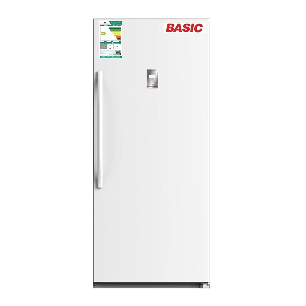 Basic Single Door Upright Freezer, 21 cu ft, 595 L, White, Thai