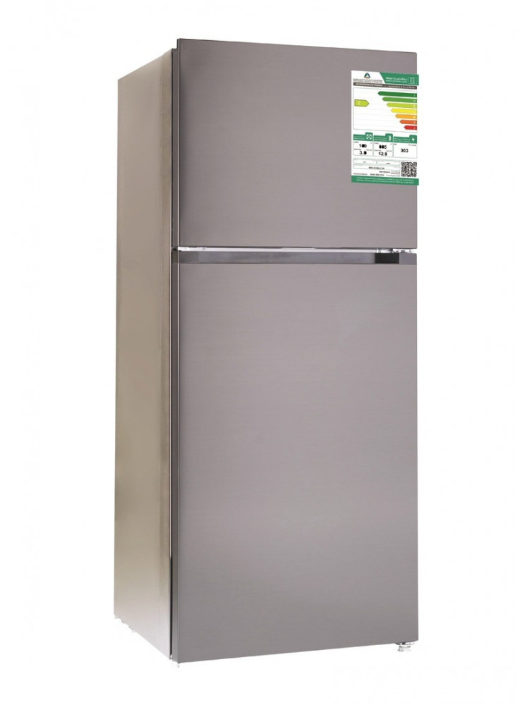 Basic 2-Door Refrigerator, 14.4 cu ft, 410 L, Steel