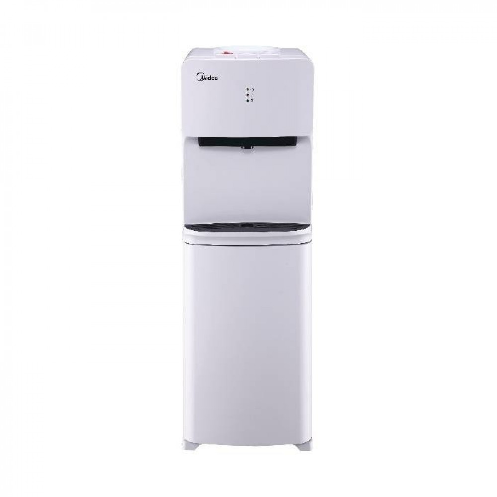 Media water cooler, bottom bottle, 3 taps, hot and cold, black