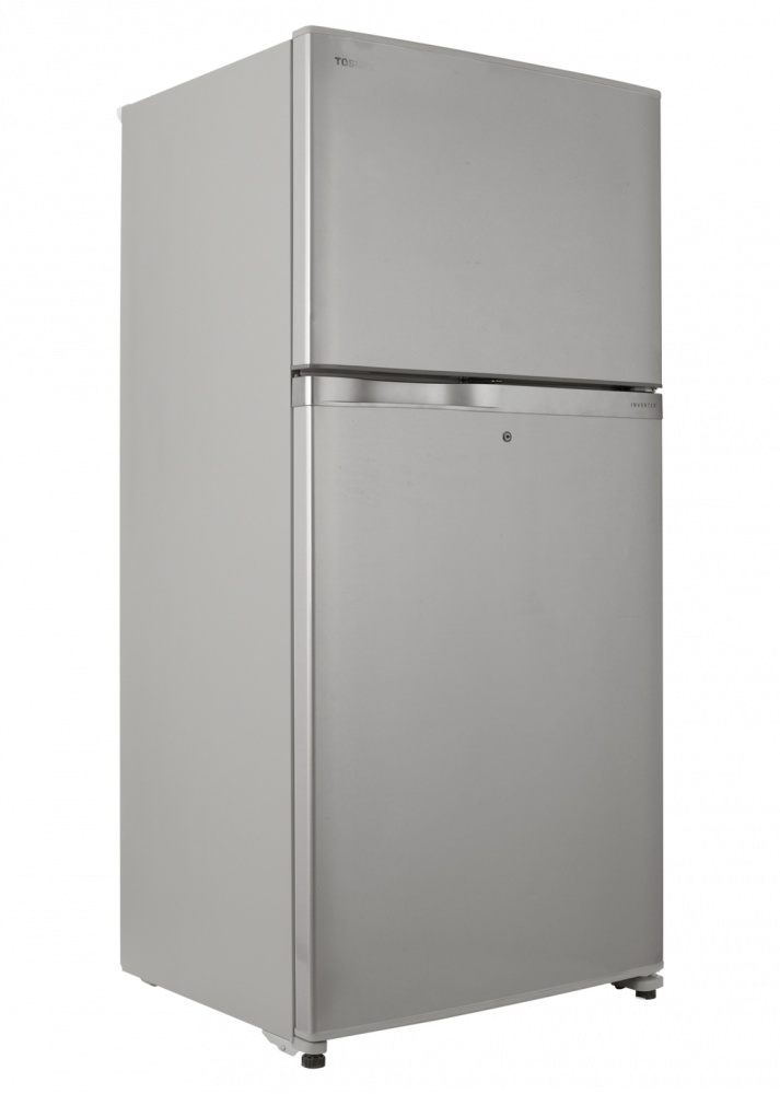 Toshiba 2-Door Refrigerator, 19.6 cu ft, 554 L, Inverter, Silver, Thai