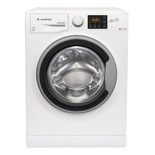 Ariston Washer and Dryer Front Load – 9 Kg Washing & 6 Kg Drying – 9 Programs – White