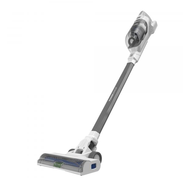 BLACK+DECKER Vacuum Cleaner Stick Battery Lithium-Ion Cordless – 2.0 Ah – 220W – White