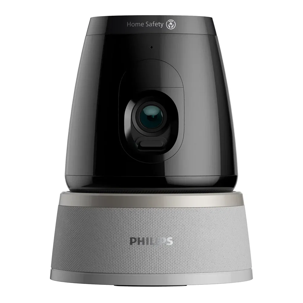 Philips Indoor 360° Smart Security Camera 2K with Privacy Shutter & AI Detection