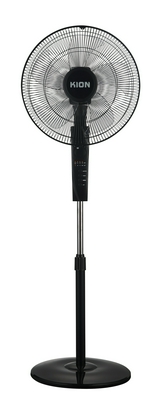 Kion Fan Stand 3 Speed 50 Watt, With Remote Control, Black