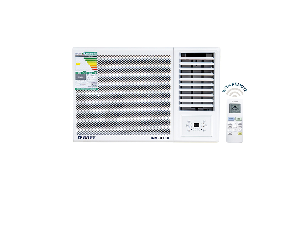 GREE Window Inverter Air Conditioner 25000 BTU Cold Remote