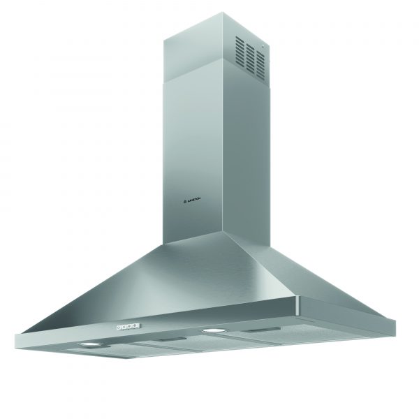 Ariston Built-in Chimney Hood | 90 CM | 3 Speeds | Stainless Steel