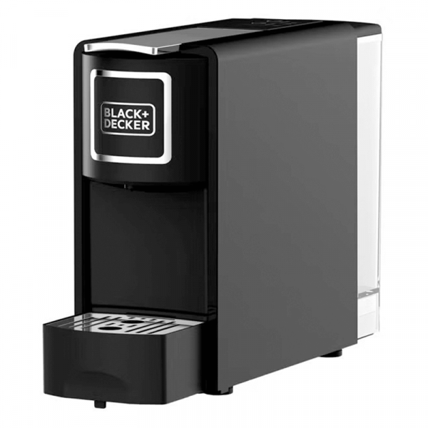BLACK+DECKER Capsule Coffee Machine – 15 cups – 1140 W – Black