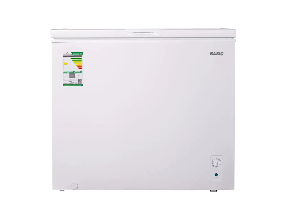 Basic Inverter Chest Freezer 7 cu ft 198L, White