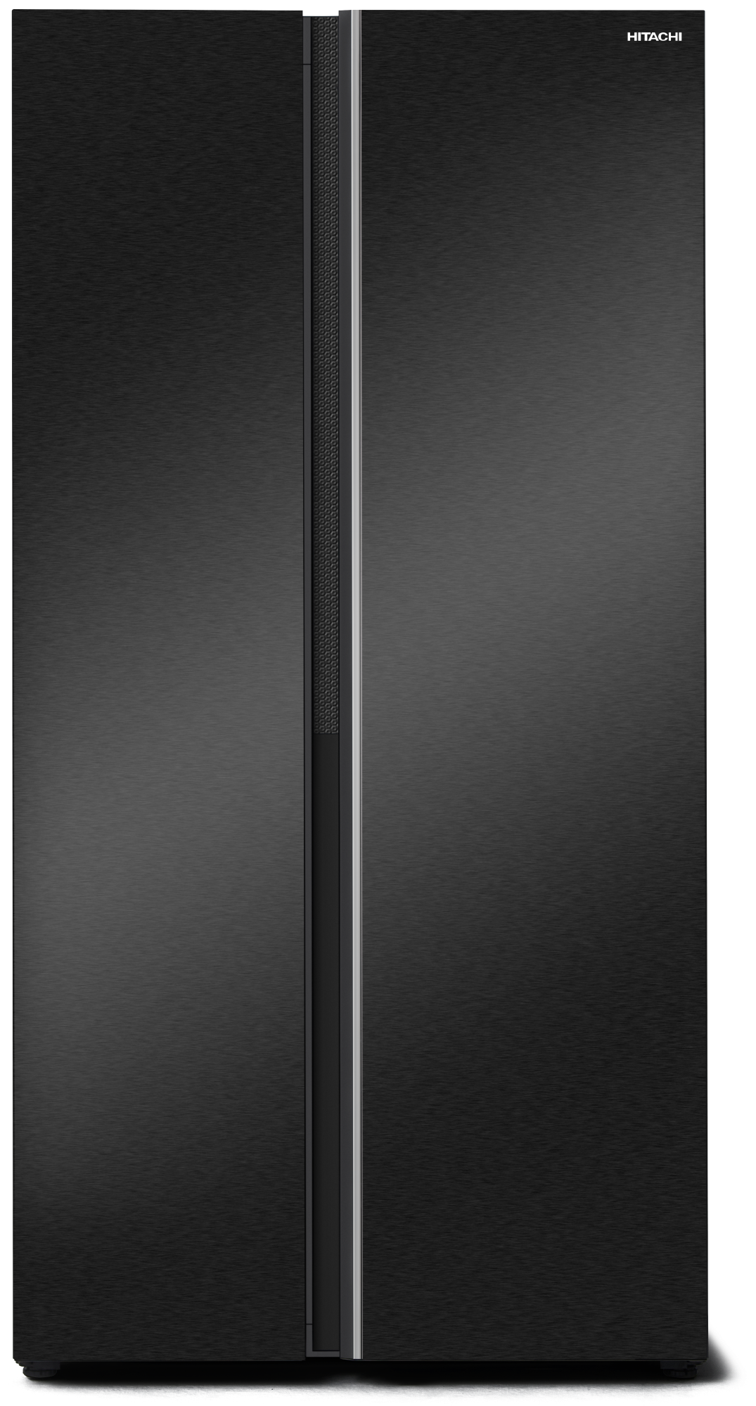Hitachi, Side By Side Refrigerator, 14.5Cu.ft, Freezer 8.7Cu.ft, Mettal Black Sapphire (Sky Line)