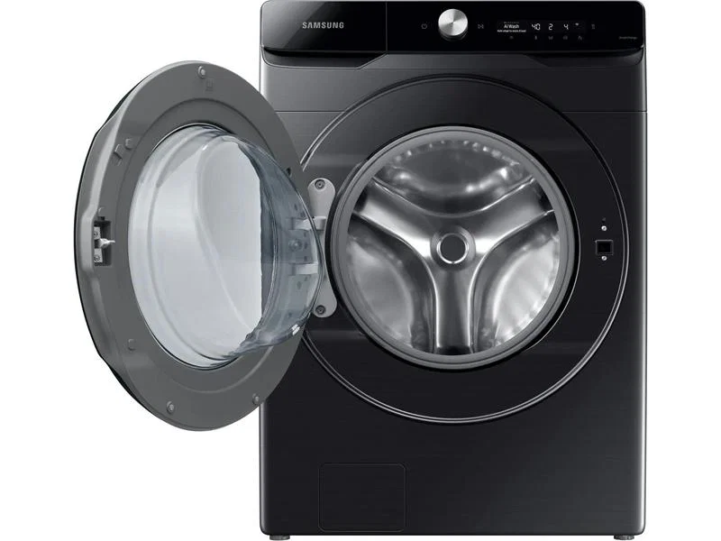 Samsung Front load Washing Machine 21 kg, Hygiene Steam, Bubble Technology, Black