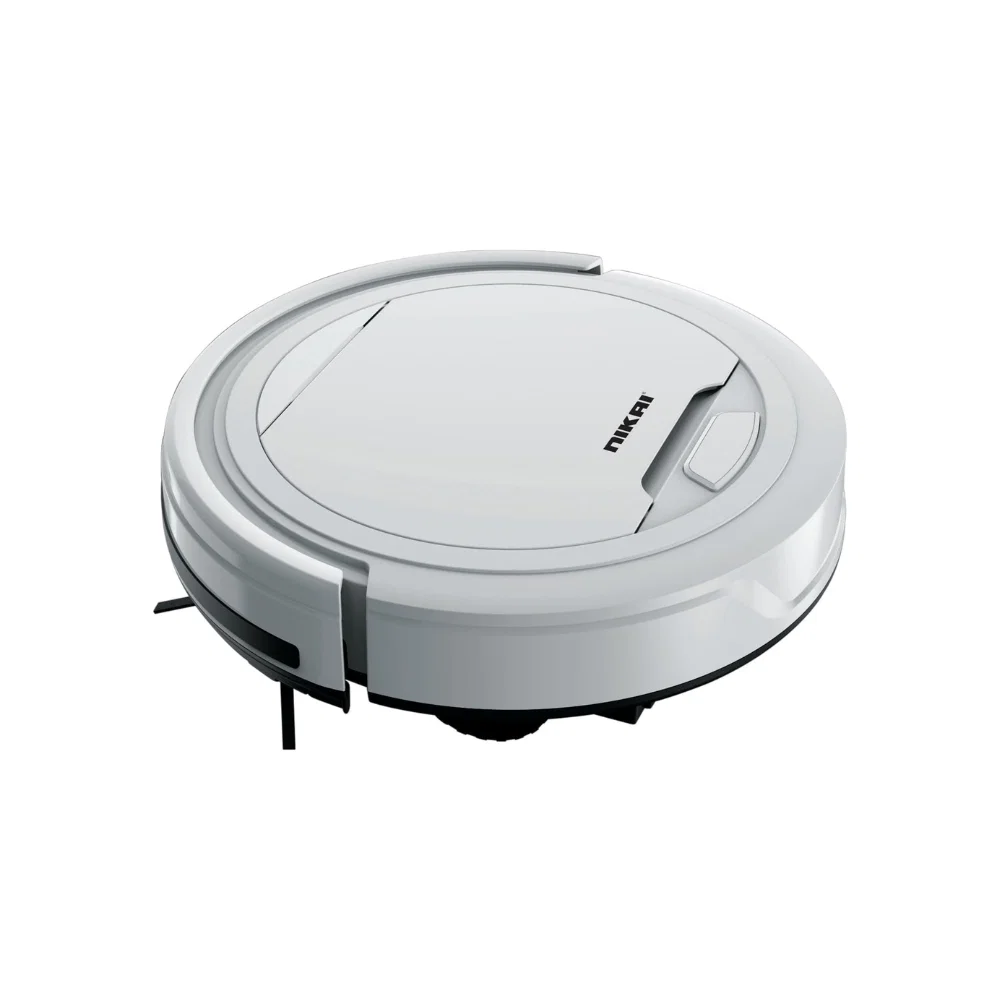 Nikai Robotic Vacuum Cleaner, 0.2 L 100.0 W, White