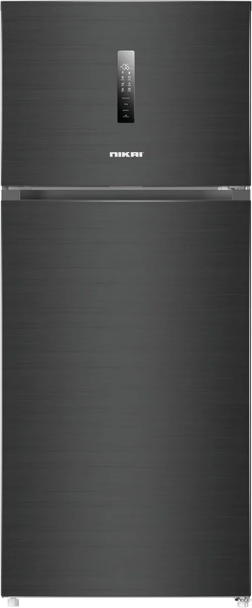 NIKAI REFRIGERATOR DOUBLE DOOR, 20.5CU.FT /580LTR, FROST FREE, Inverter, Dark Gery
