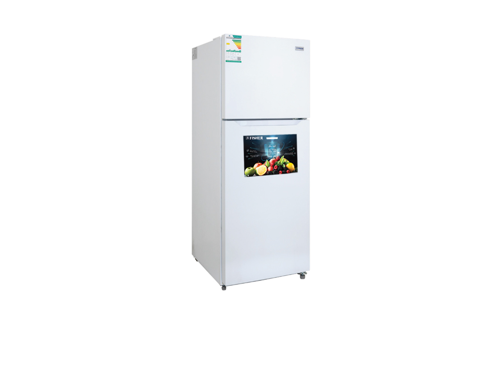Fisher 18.9 cu ft (535 L) 2-Door Refrigerator, White