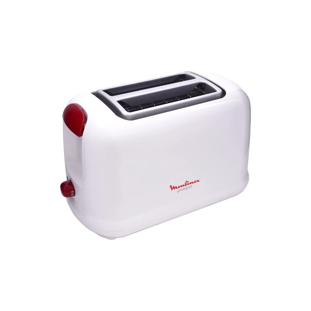 Moulinex Toaster, 2 Slices, 850 Watts, Plastic, White