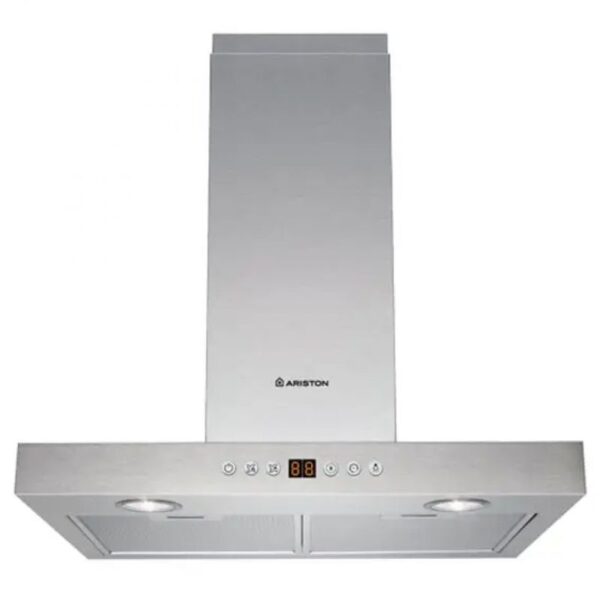 Ariston Free-Standing T-Box Cooker Hood – 3 Speeds – grey