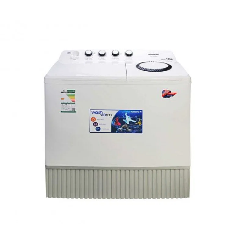 ADMIRAL Twin Tub Washing Machine 18 Kg, White