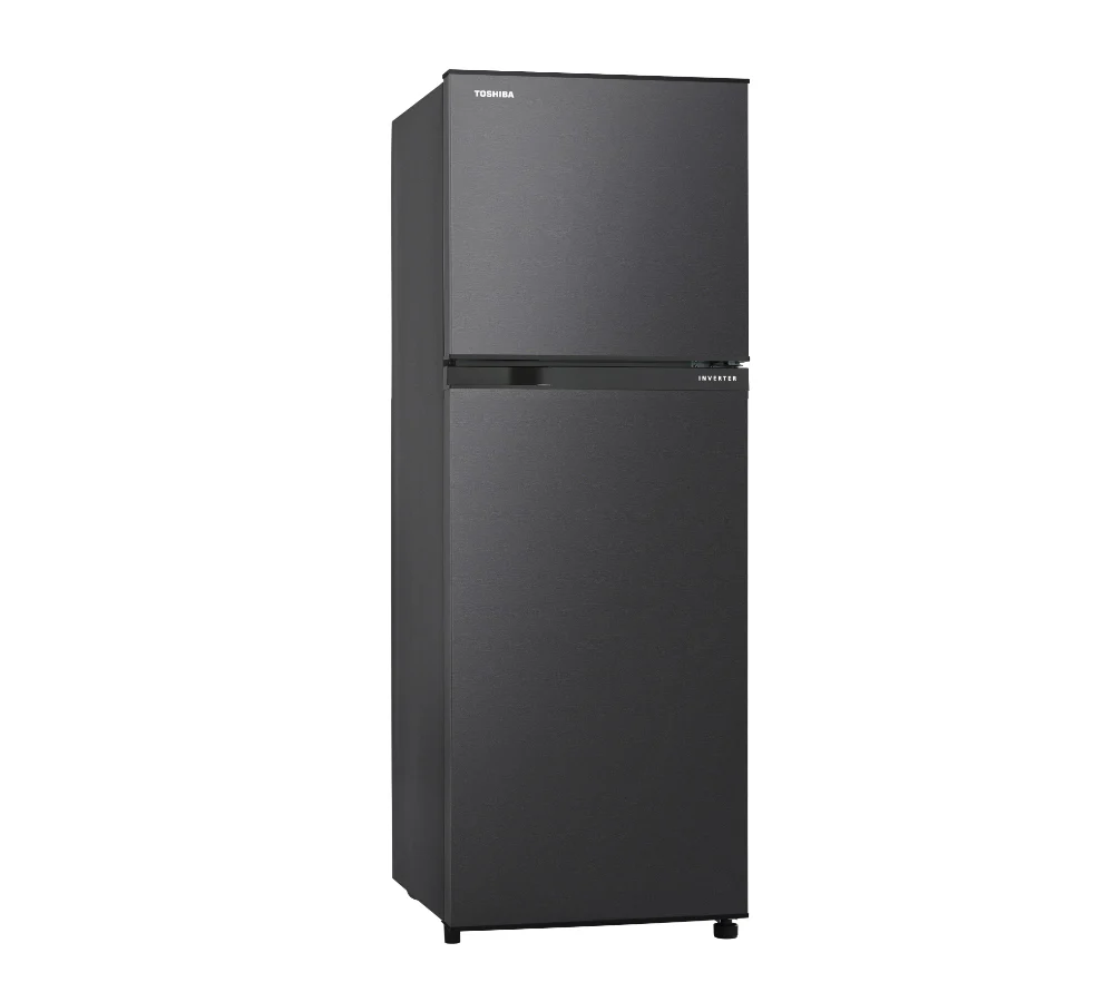 Toshiba Refrigerator 2 Door 8.13 Cu Ft 230L Metallic Grey