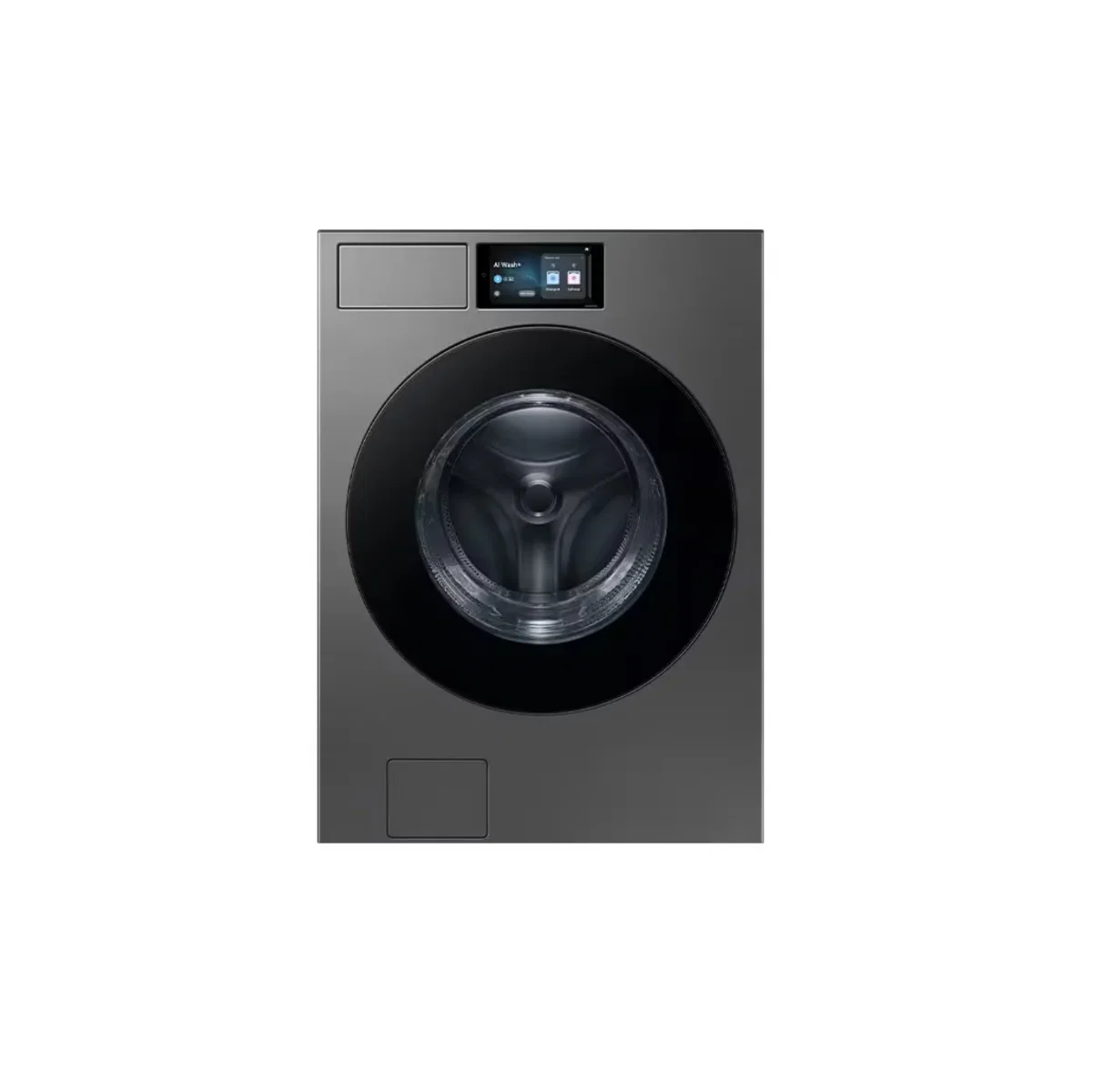 Samsung front-load automatic washing machine, partial drying, 25 kg capacity (AI Control, AI Eco Bubble, Digital Inverter Technology – Vietnam-made), Gray