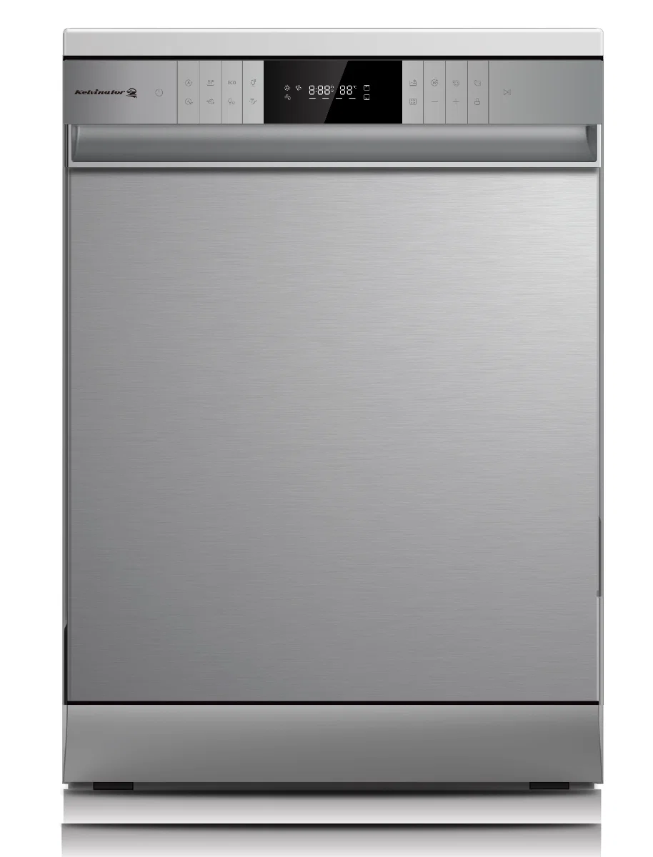Kelvinator Dishwasher 15 Place Settings ,9 Programs ,Steel