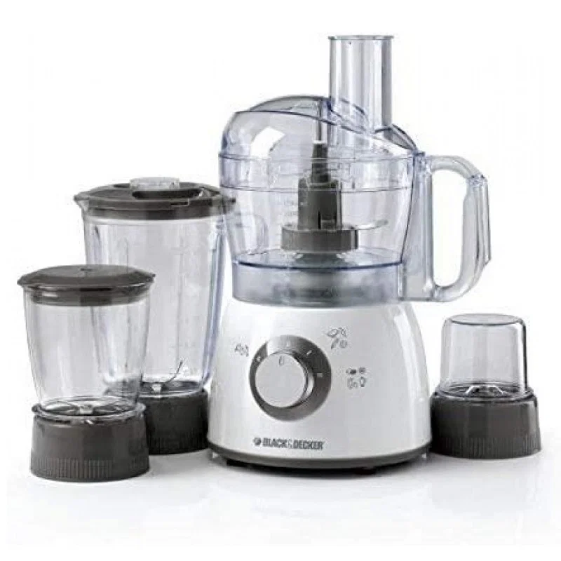 BLACK&DECKER Food Processor 400W, 33 Functions, White