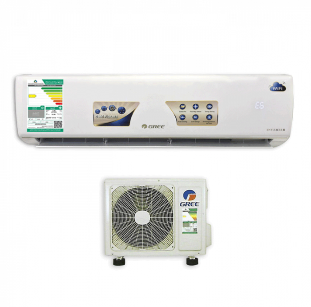 Gree 2.5 Ton Cooling Inverter Split Air Conditioner with WiFi, 27000 BTU
