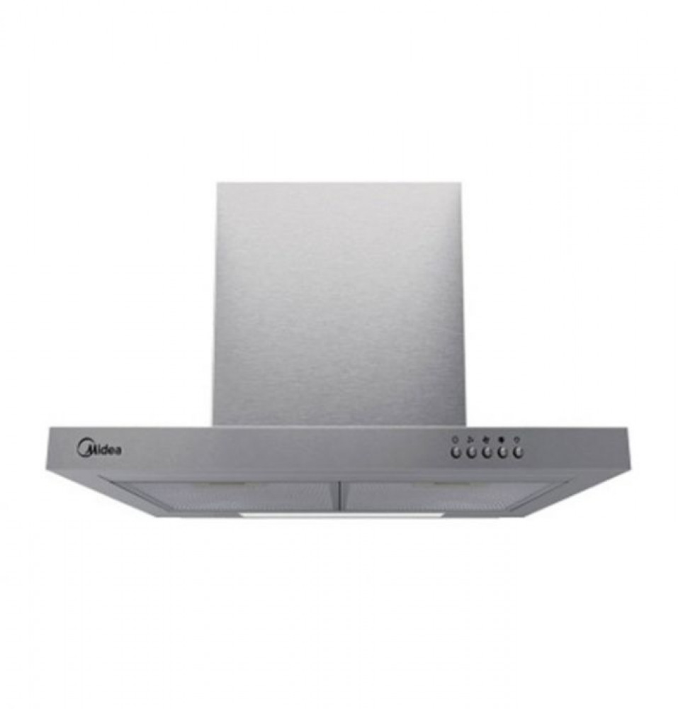 Built-in kitchen hood, Media, 90 cm, 650 m/h, letter T, stainless