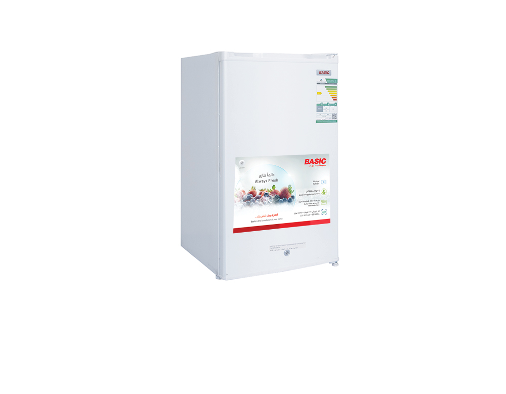 BASIC White Refrigerator 3 cuft