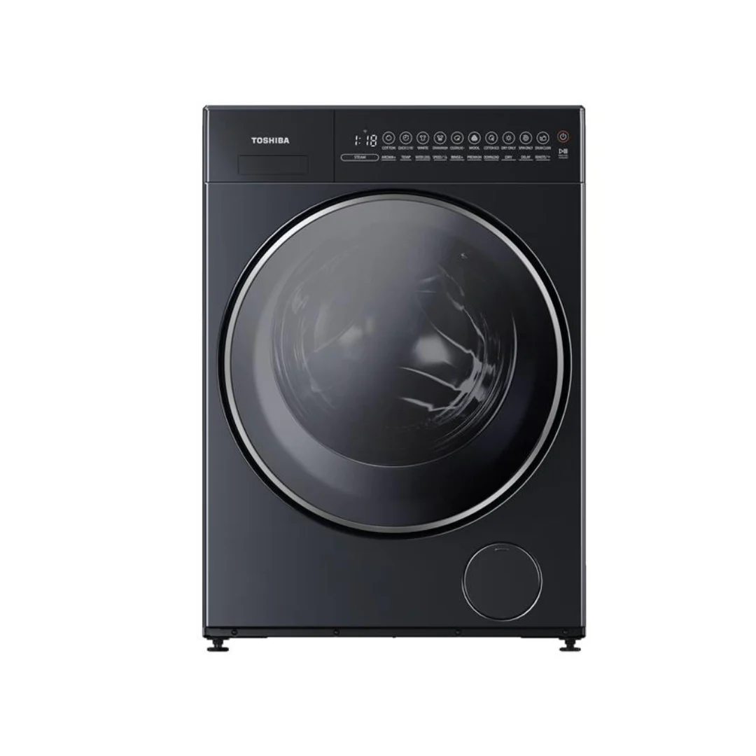 Toshiba Front Load Washer Dryer Combo 15/9kg Inverter Smart Control Grey