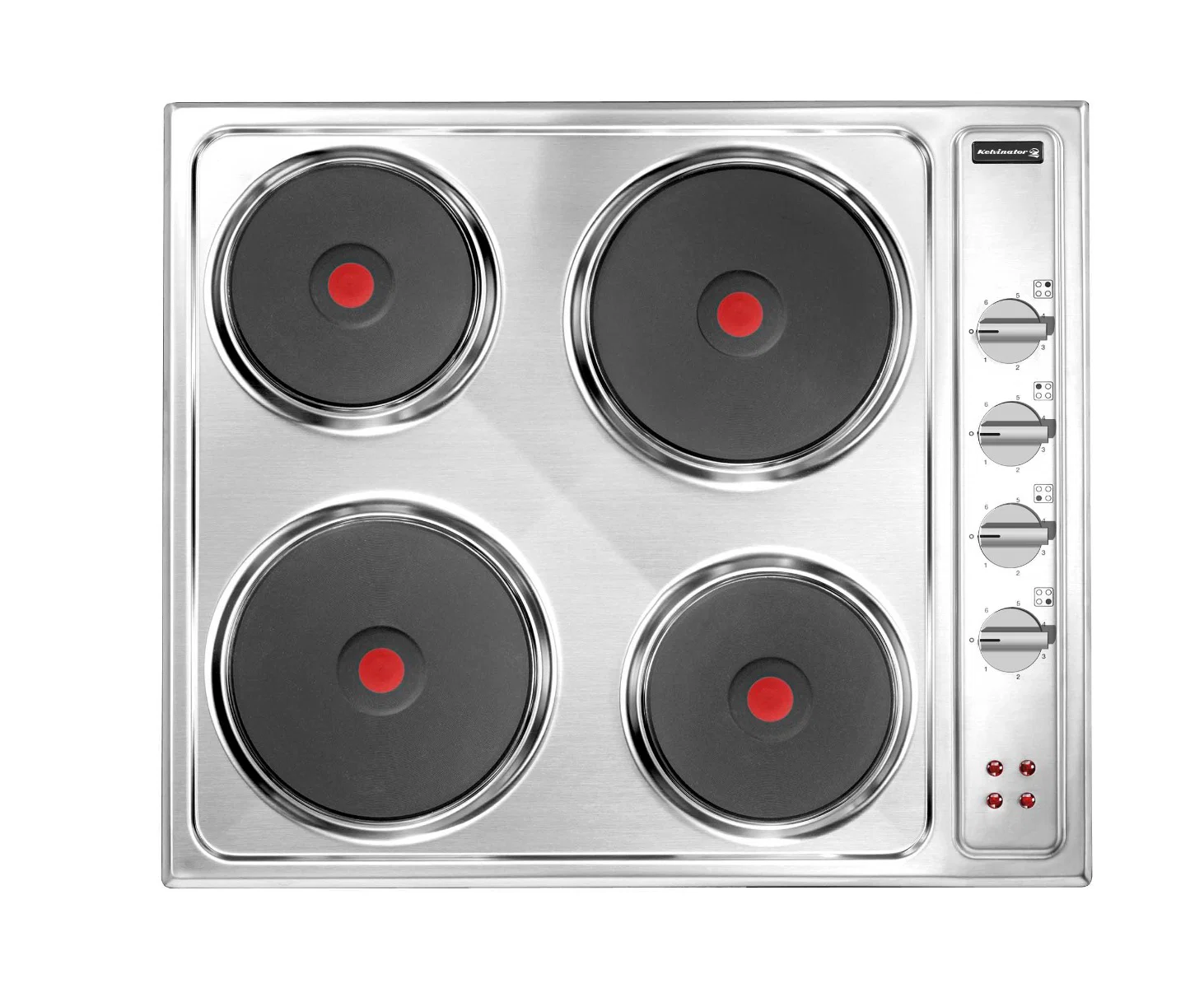 Kelvinator Built-in Electric Hob 58 cm Steel