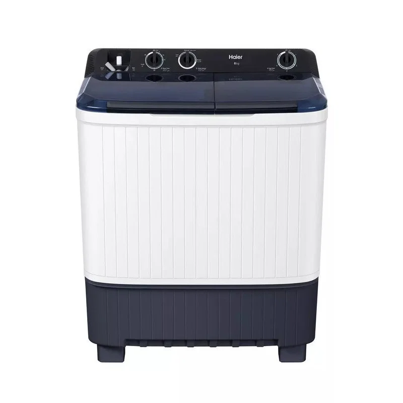Haier Twin Tub Washing Machine 8Kg, White