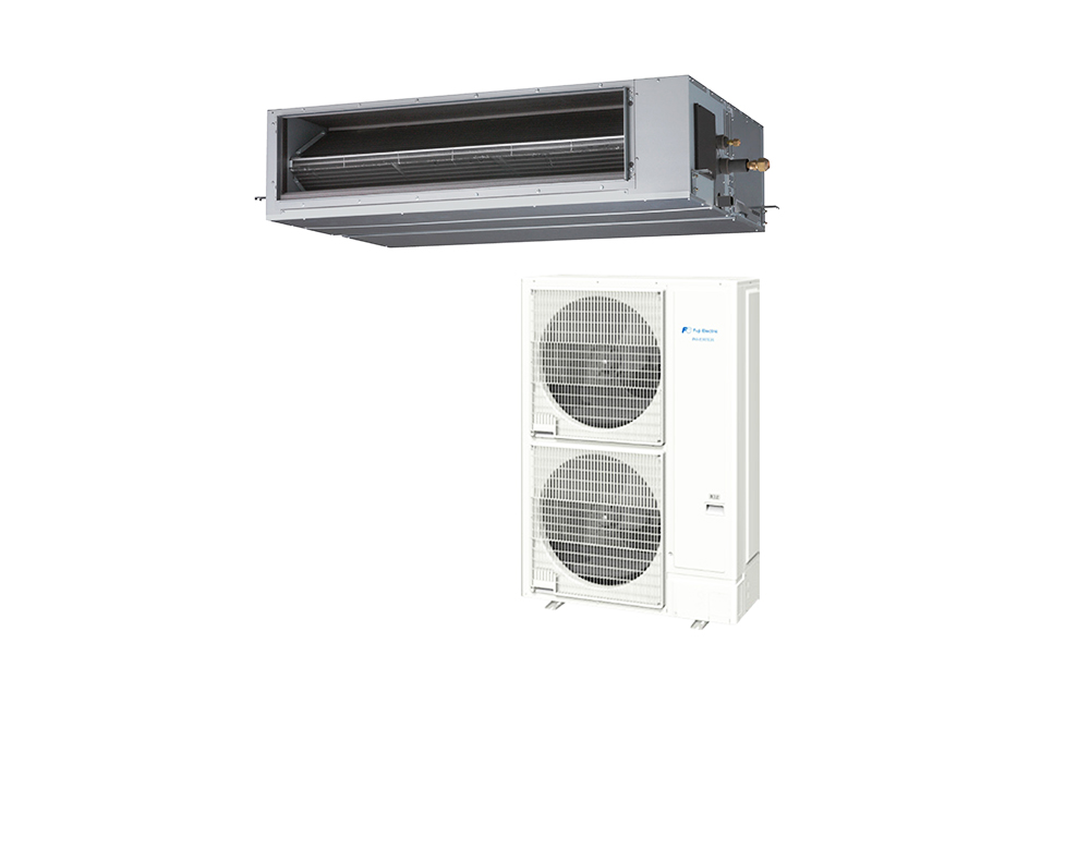 Fuji Concealed 5 ton Air conditioner - 57,000 BTU - Hot & Cold