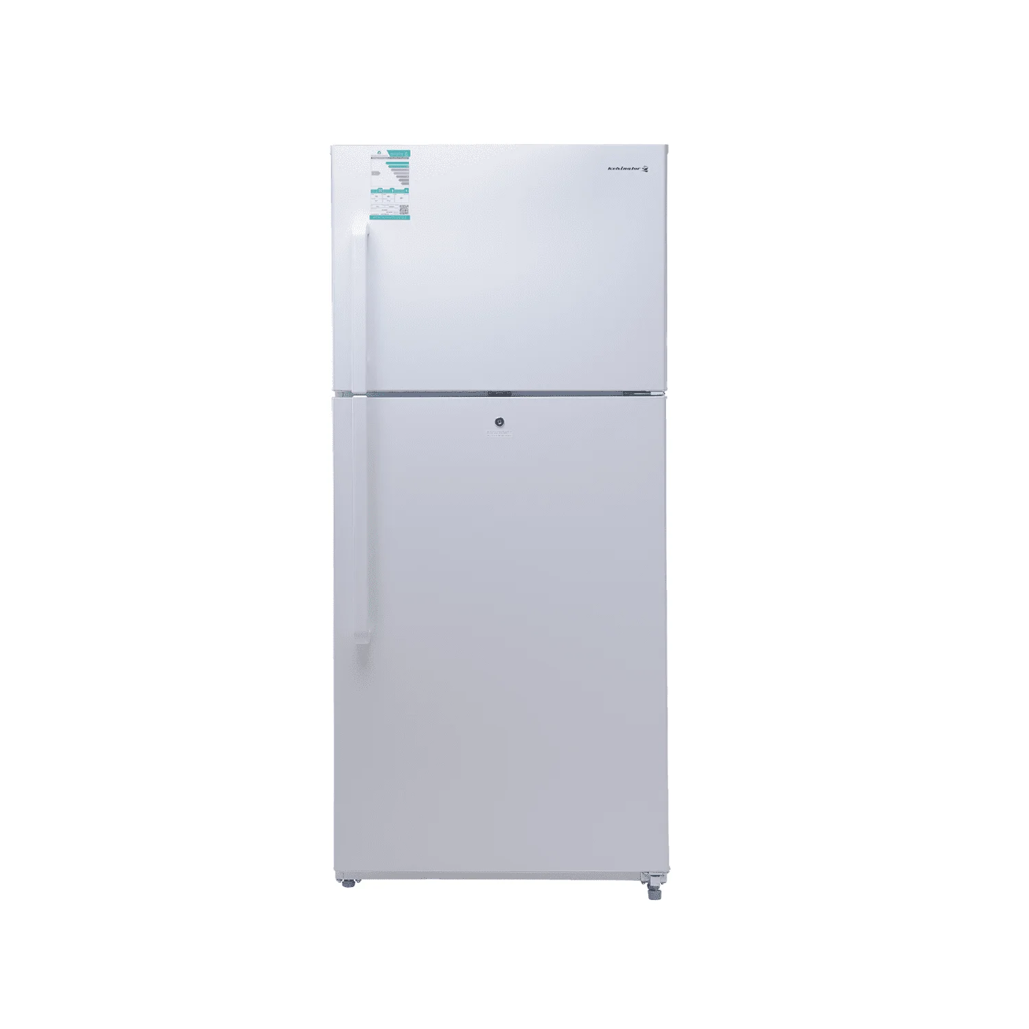 Kelvinator Double Door Refrigerator 21 cuft White