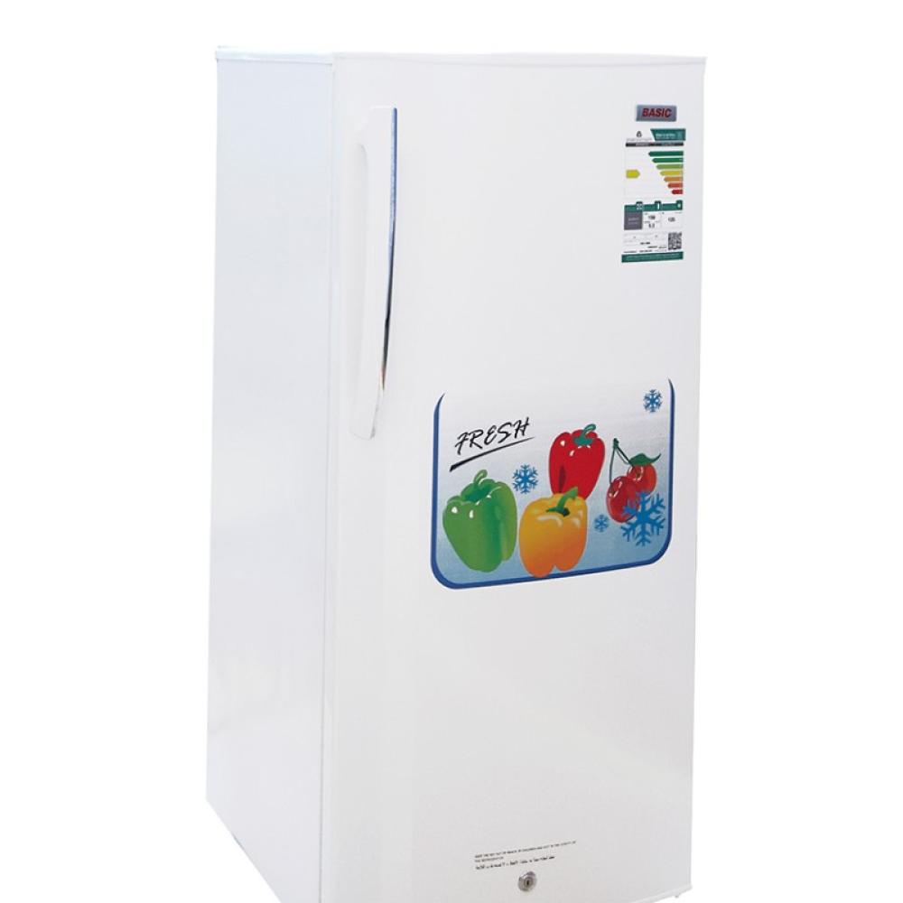 Basic single-door refrigerator, 6.2 cu ft, 175 L, white