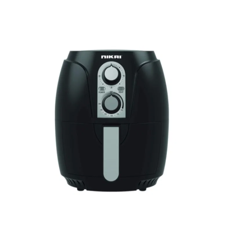 Nikai Air Fryer 1100-1300W, 2.5-3L, Timer, Touch screen, Black