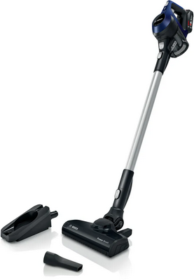 Bosch Cordless Upright Vacuum Cleaner 2*1 Blue By Black (German)