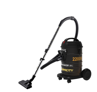 Haas Drum Vacuum Cleaner 23 Liter, 2200 Watt