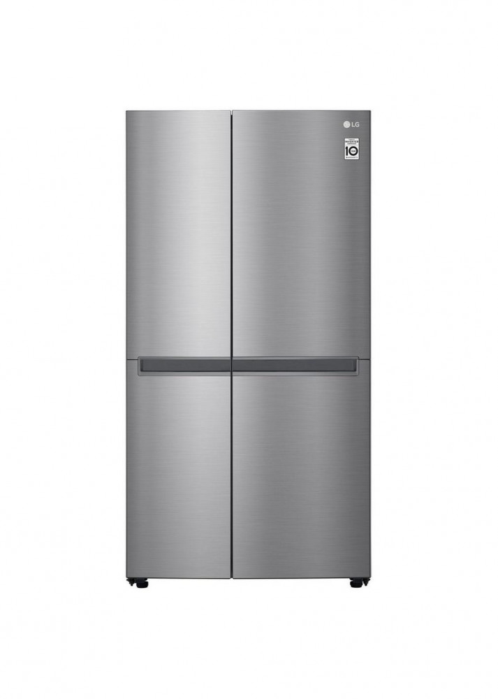 LG Side-by-Side Refrigerator 22.8 cu. ft. 647 L Platinum Silver, Inverter