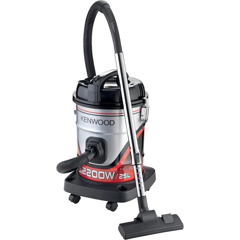 Kenwood Drum Vacuum Cleaner, 2200W, 25L, black
