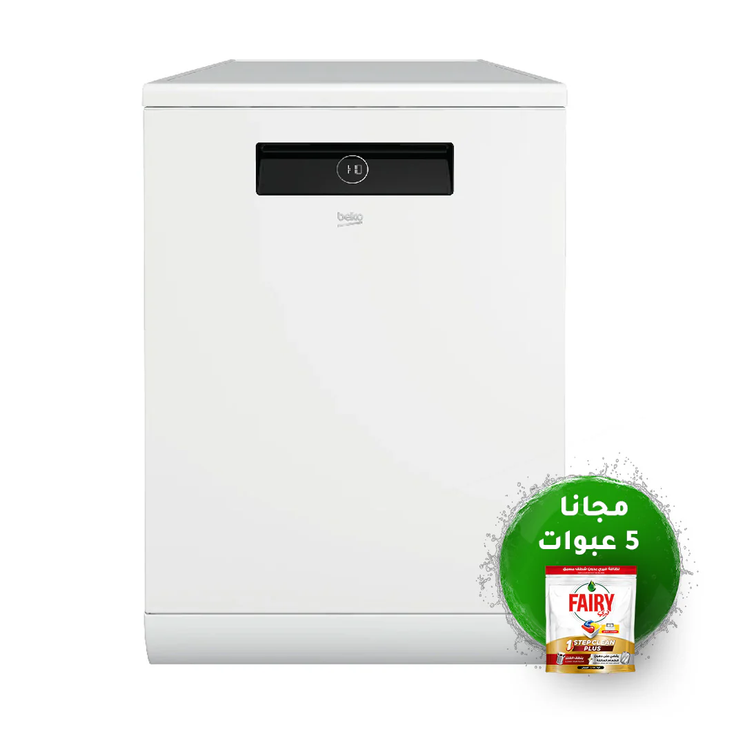 Beko Dishwasher 8 Programs 15 Place Setting White