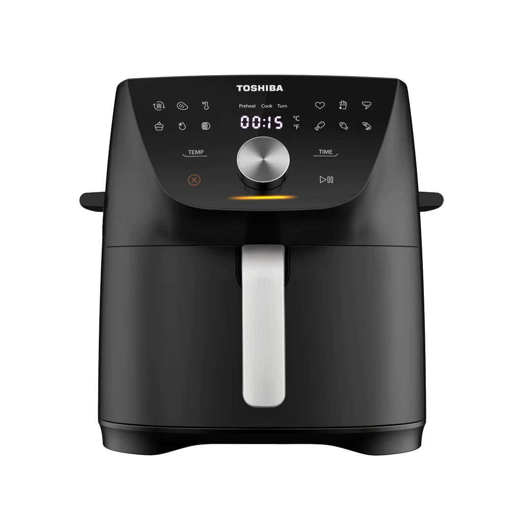 Toshiba Air Fryer 7.4L 1700W Touch Screen  Black