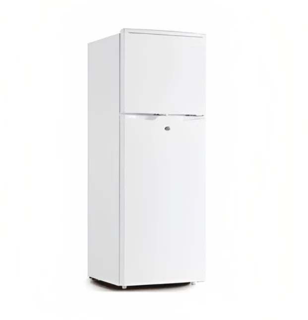 Admiral Refrigerator, Double Door, 5.9 Cu. Ft. ,168L, Adjustable feet and Reversible Door, White